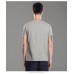 Lilbetter Cotton Round Neck Gray Skull Embroidery Tee