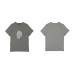 Lilbetter Cotton Round Neck Gray Skull Embroidery Tee