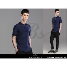 Lilbetter Slim Lapel Cotton Embroidery Polo