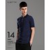 Lilbetter Slim Lapel Cotton Embroidery Polo