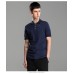 Lilbetter Slim Lapel Cotton Embroidery Polo