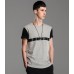 Lilbetter Black Gray Side Zip Tee