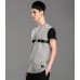 Lilbetter Black Gray Side Zip Tee