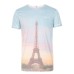 SELECTED Men Paris Eiffel Tower Print Tee