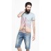 SELECTED Men Paris Eiffel Tower Print Tee