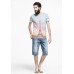 SELECTED Men Paris Eiffel Tower Print Tee