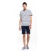 SELECTED Men Pocket Anchors Striped Tee