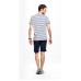 SELECTED Men Pocket Anchors Striped Tee