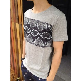 TheUndercroxx 3061S Python Print Fashion Tee