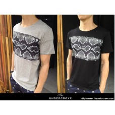 TheUndercroxx 3061S Python Print Fashion Tee