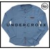 TheUndercroxx 6028L x Custom Tailor Pocket Blue Shirt