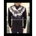 TheUndercroxx 6061L x Star Iron Collar x Owl Print Black Shirt