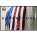 TheUndercroxx 6035L x American Flag White Print Shirt