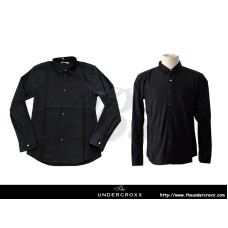 TheUndercroxx 6058L x Python Collar Black Shirt