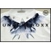 TheUndercroxx 6061L x Star Iron Collar x Owl Print White Shirt