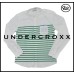 TheUndercroxx 6038L x Green Stripe White Shirt