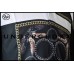 TheUndercroxx 6064L x  Owl Ring Print Black Shirt