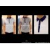 TheUndercroxx 2011S x Blue Tab 4 Button Polo