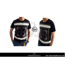 TheUndercroxx 3113S Owl Ring Print Tee