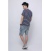 TheUndercroxx 3095S Pocket Anchors Print Stripe Tee