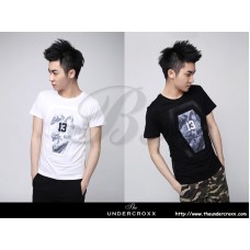 TheUndercroxx 3132S Napoleon Side Zipper Tee