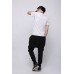 TheUndercroxx 3101S Metal Pentagram Star Rivet Leather Pocket Tee