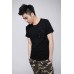 TheUndercroxx 3101S Metal Pentagram Star Rivet Leather Pocket Tee