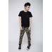 TheUndercroxx 3101S Metal Pentagram Star Rivet Leather Pocket Tee