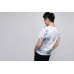 Undercroxx 3125S Red Stripe Painted Stone Wall Tee